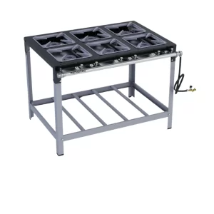FOGAO METALMAQ ALTA PRESSAO 6 BOCAS M15 STORI PREMIUM
