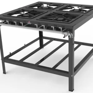 FOGÃO BAIXA PRESSÃO 4 BOCAS PROGÁS PMD-400F CENTRO S/FORNO